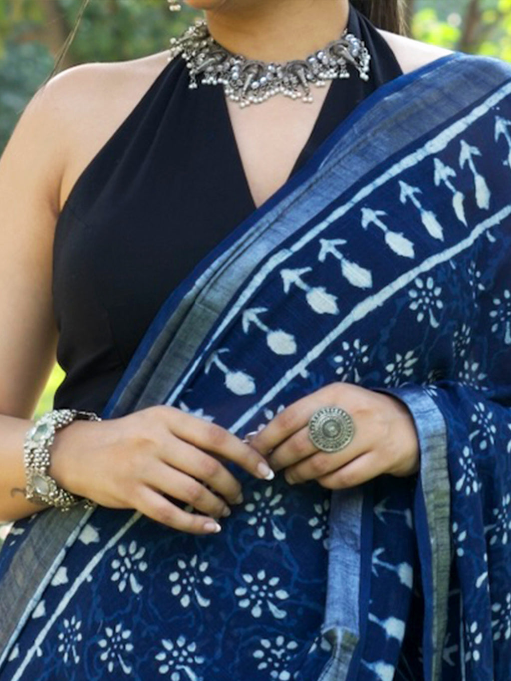 Black Backless Waistcoat