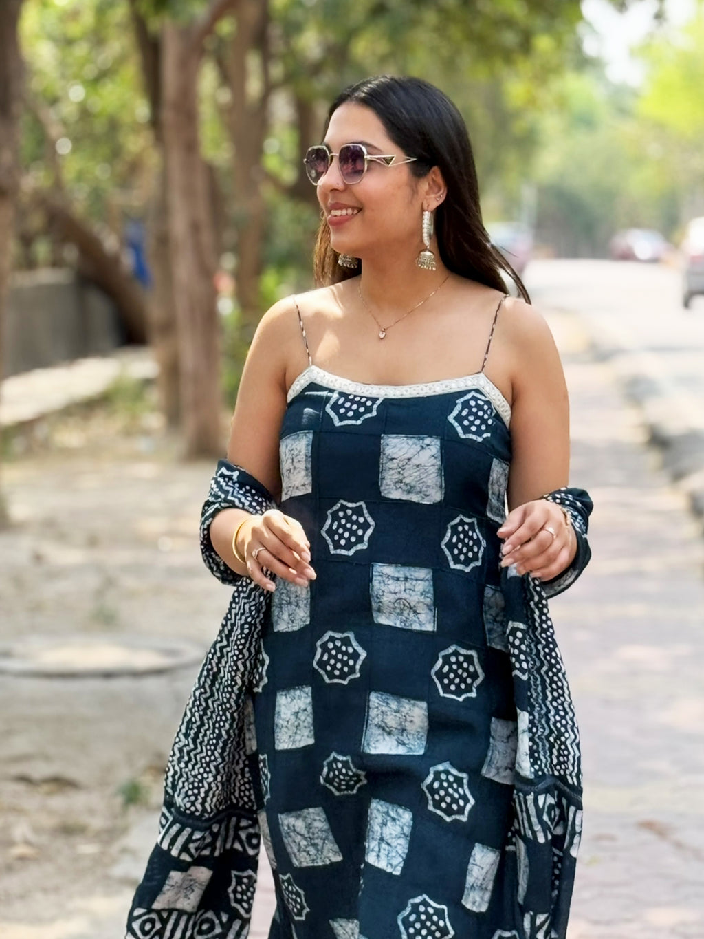 Indigo Noor Kurta Set